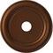 Ekena Millwork Traditional PVC Medallion (Canopies up to 11 1/2"), 19"OD x 3 1/2"ID x 1 1/2"P, Metallic Dark Copper CMP19TRCDC - alternate 1